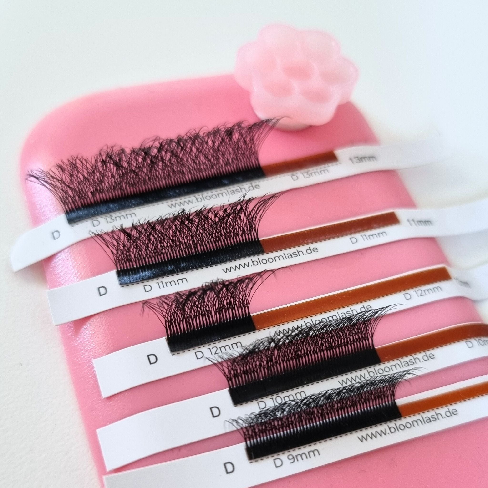 100 Stück Wimpernkleber Blumen | Wimpernkleberhalterung