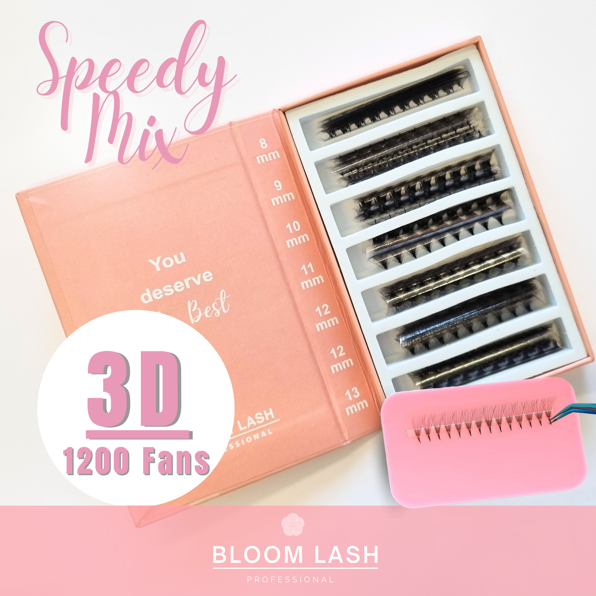 3D Wimpernverlängerung Mixbox 3D Lashes 3D Wimpern