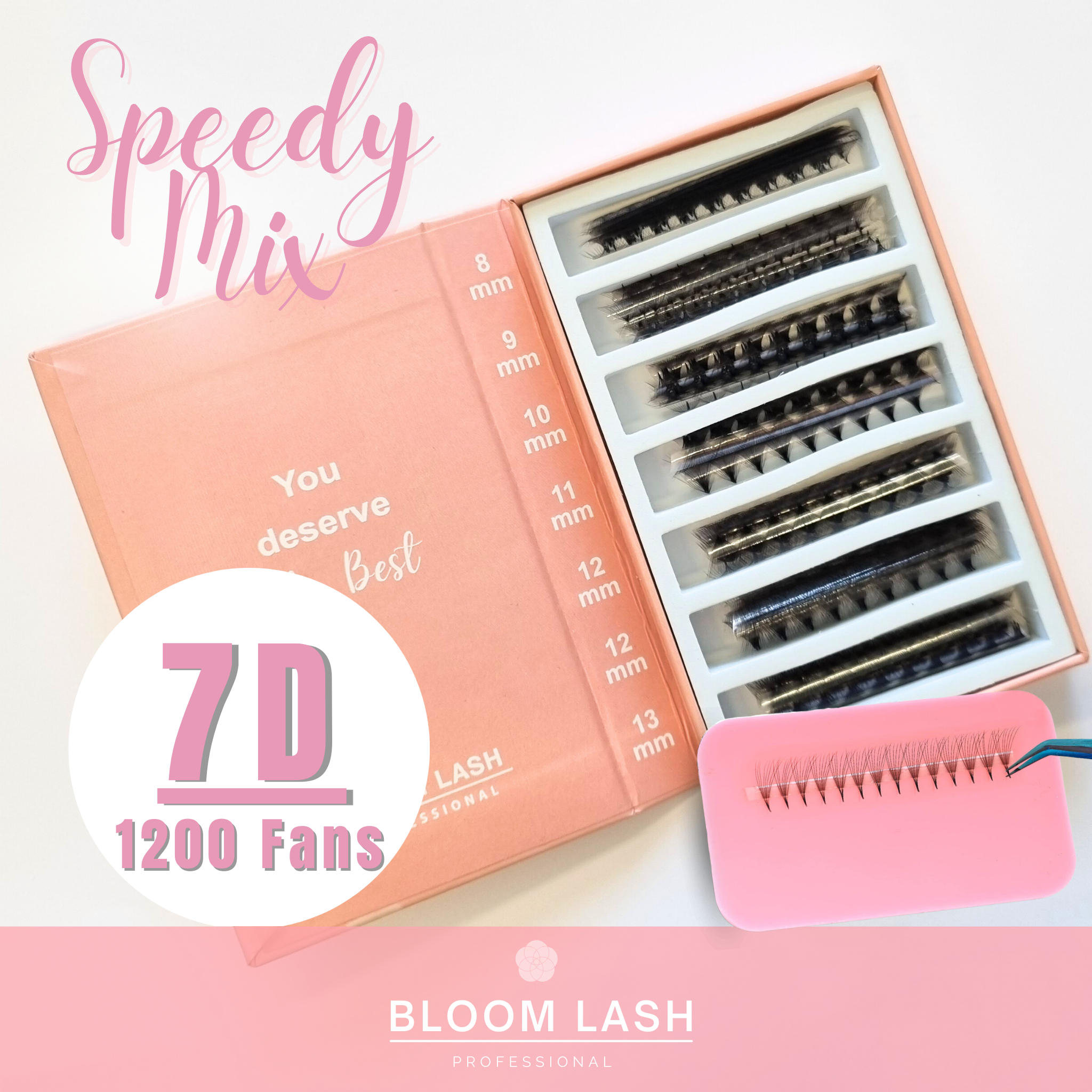 7D Wimpernverlängerung Mixbox 7D Lashes 7D Wimpern