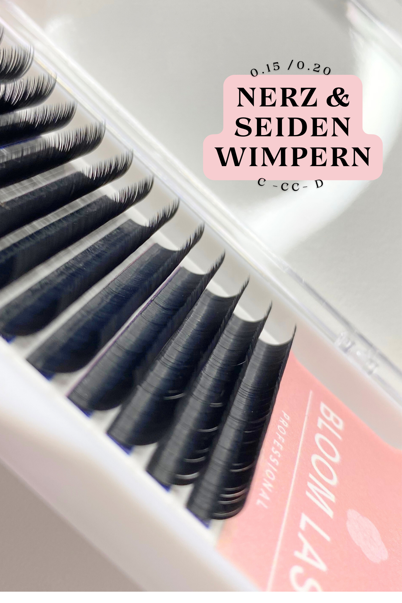 Nerzwimpern 1:1 Technik