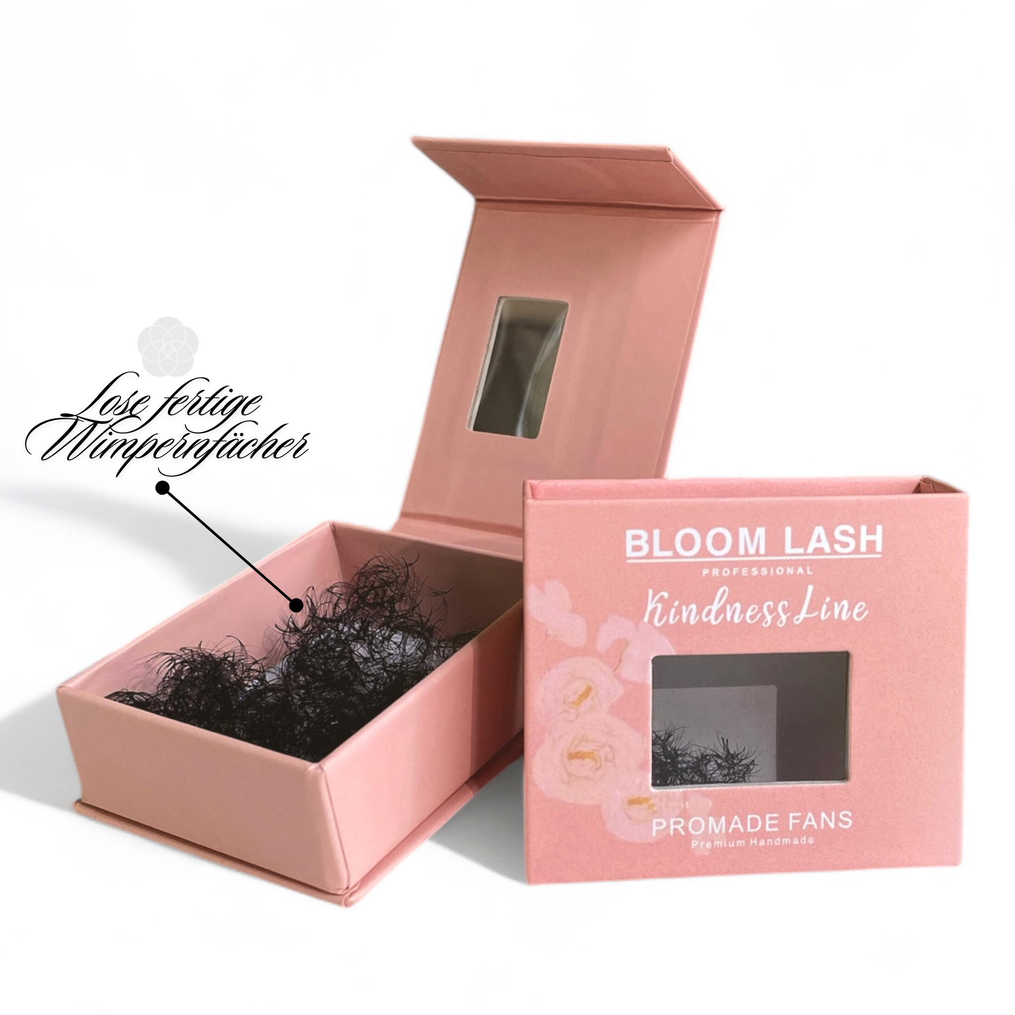 5D Fertige Wimpernfächer 500 Lose