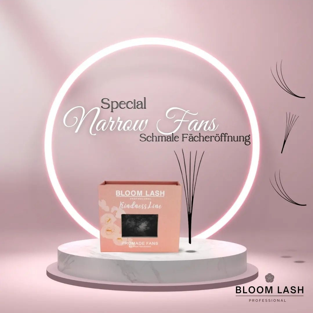 Narrow Fans 7D Fertige Wimpernfächer 500 Lose