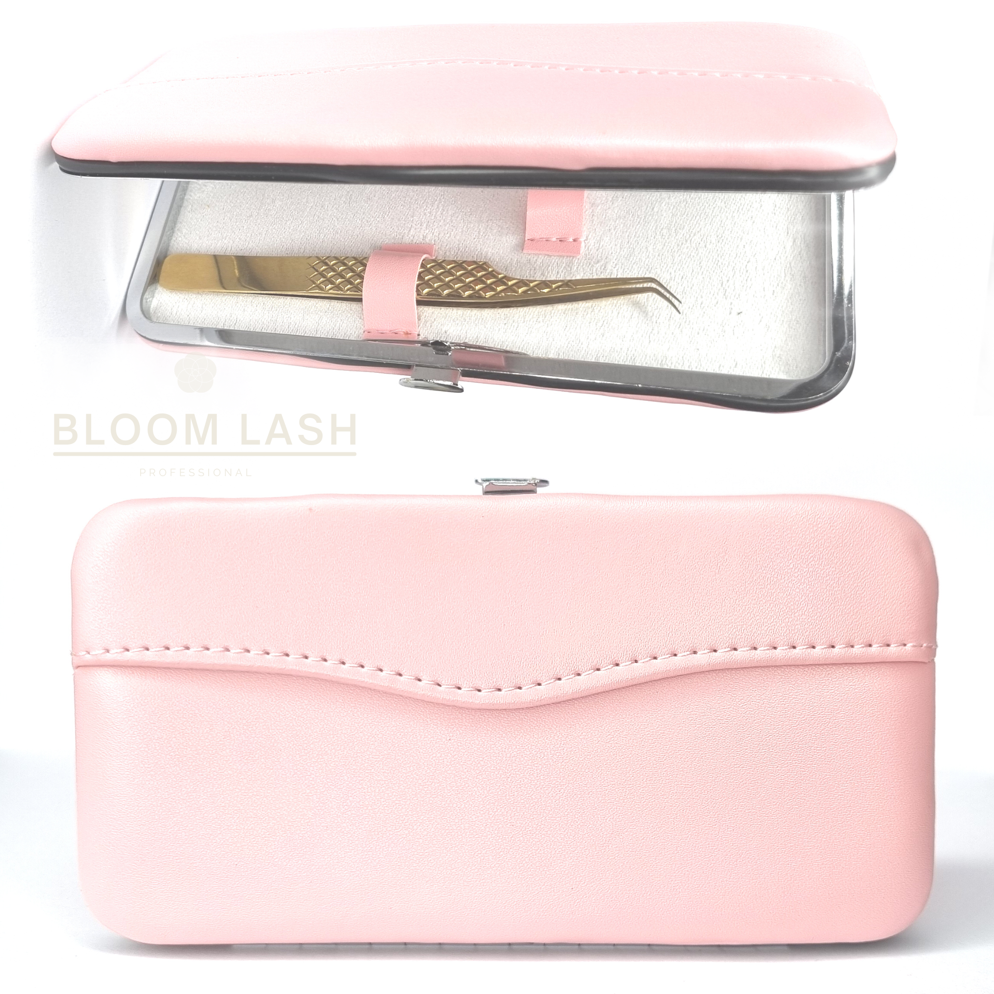 Pinzetten Etui Bloomlash Rosa