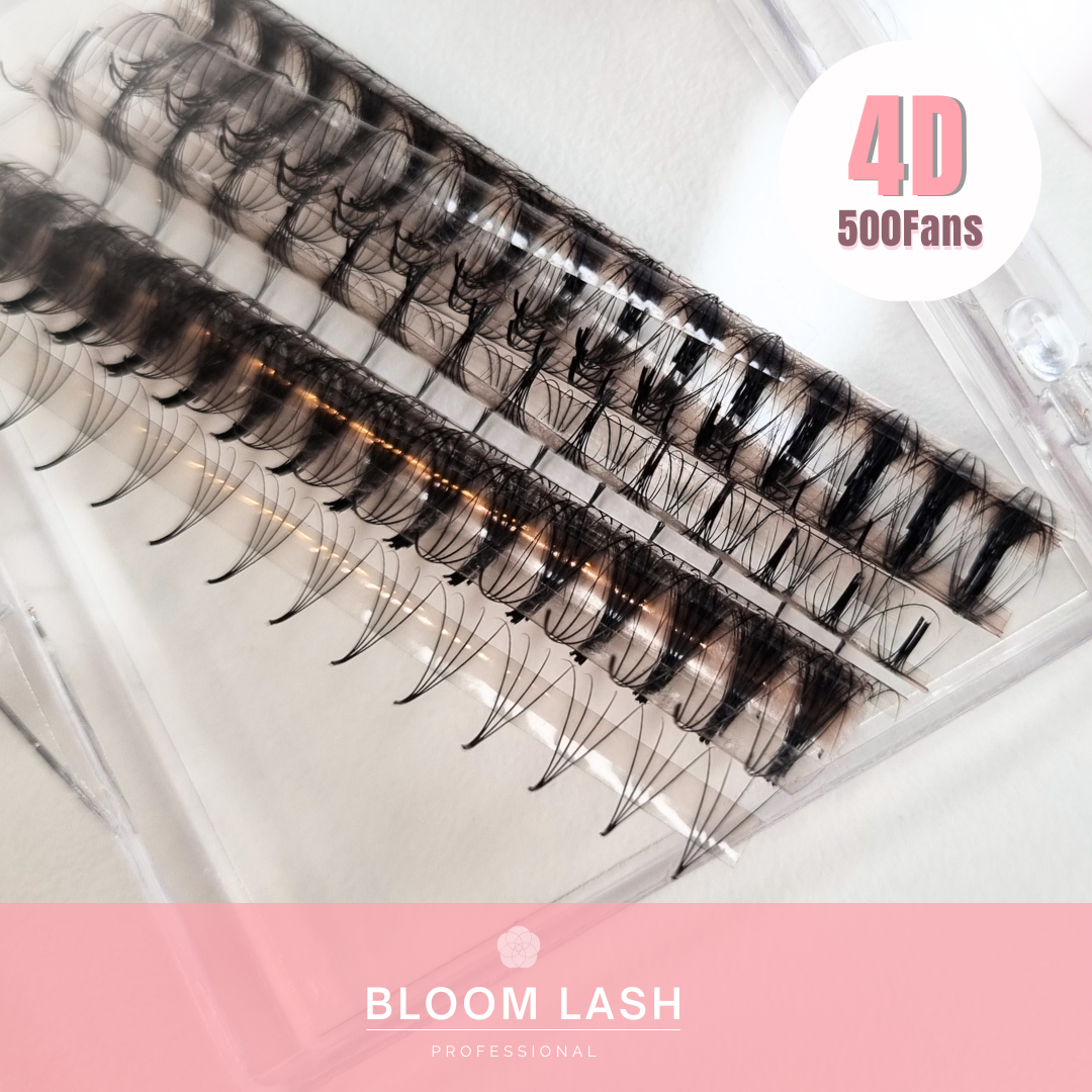 4D Wimpern Speedy Fans Fertige Wimpernfächer