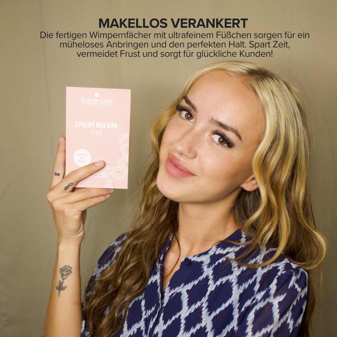 Wispy | 5D Lashes | Wimpernfächer | Speedy Fans | Mixbox | 1200 Fächer
