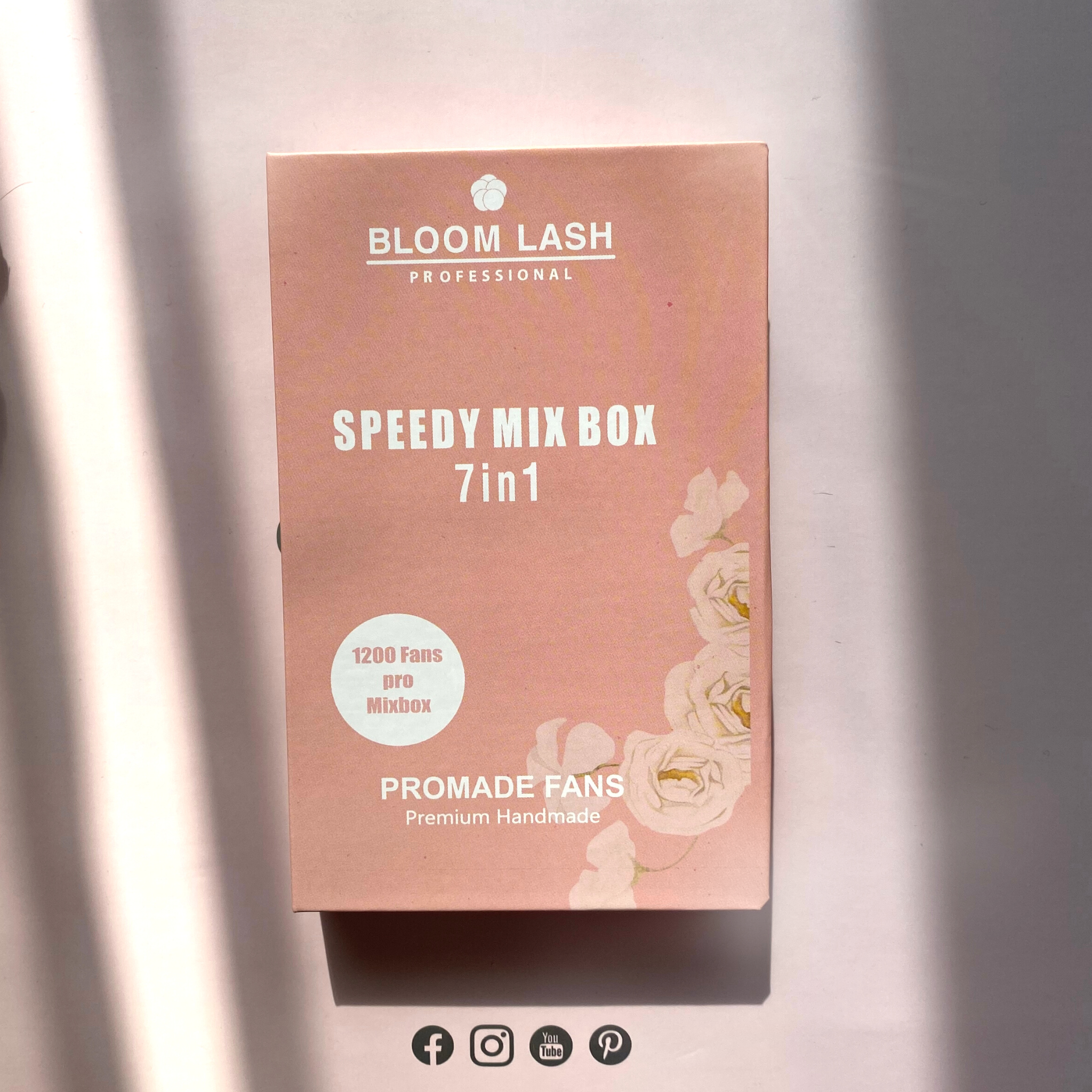 16D Wimpernfächer für Wimpernverlängerung als Mixbox 8mm-13mm