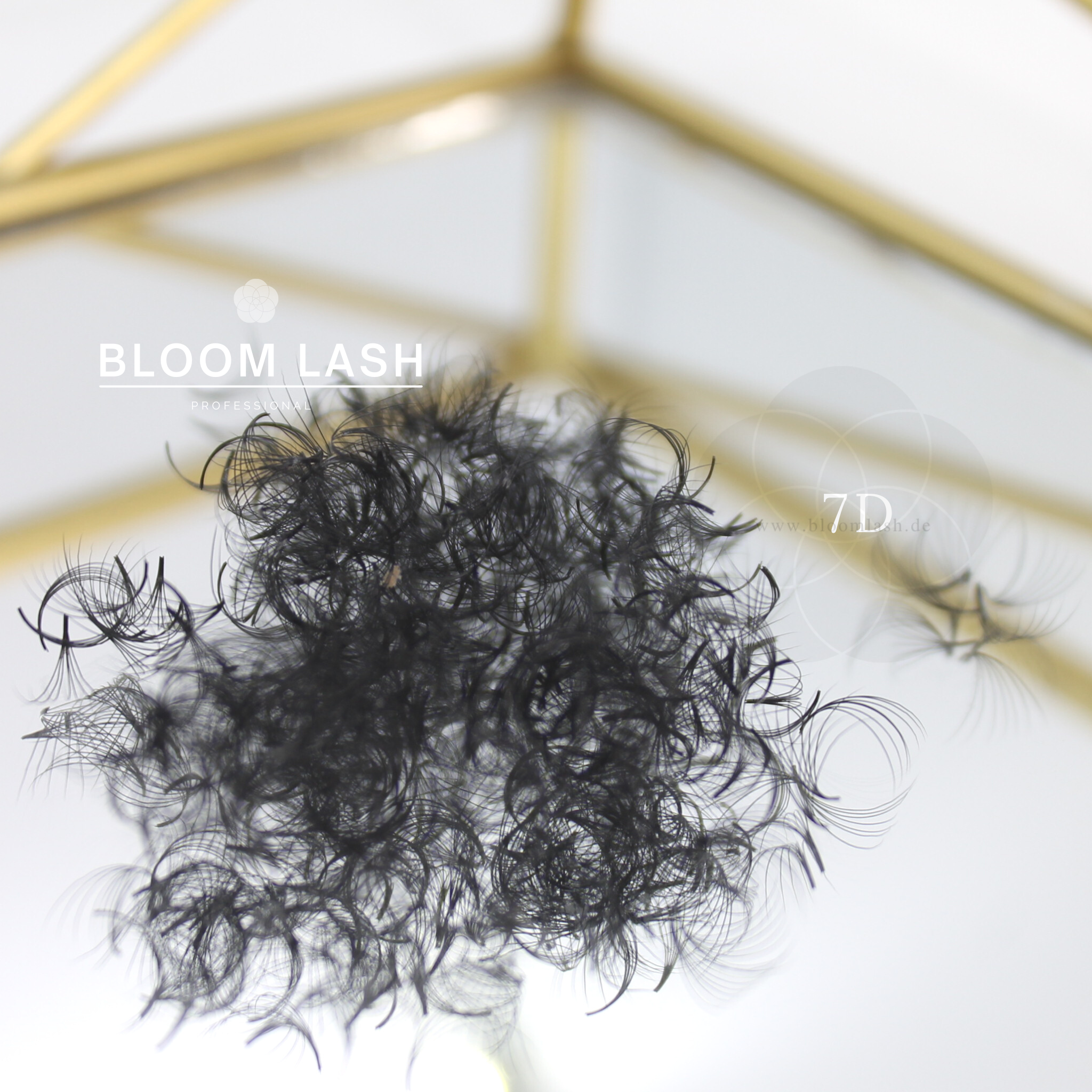 7D fertige wimpernfaecher volumen wimpern extensions für wimpernstylistin und kosmetikerin